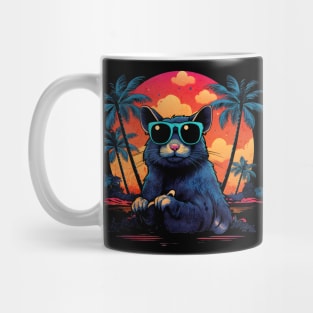 Retro Wave Degu Good Vibes Mug